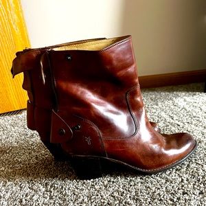 Frye Leather Booties